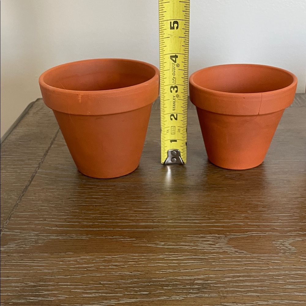 Terracotta Clay Pot Collection - Rustic Orange Plant Pots - Picture 5 of 11